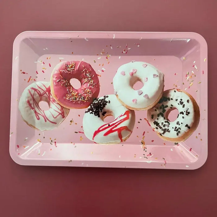 Collectible Metal Rolling Tray - PUFF OFF 18x12.5cm