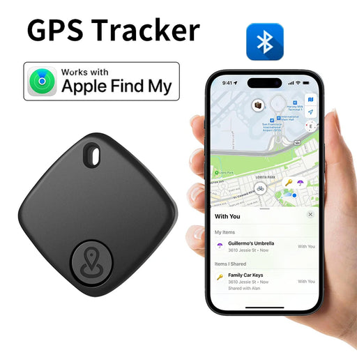 Mini Anti-Lost Tracking Device Bluetooth Works with Apple Find My APP Smart Tag Kid Pet GPS Tracker Alarm Reminder Positioner Mini Anti-Lost Tracking Device Bluetooth Works with Apple Find My APP   Lacatang Shop Lacatang Shop 