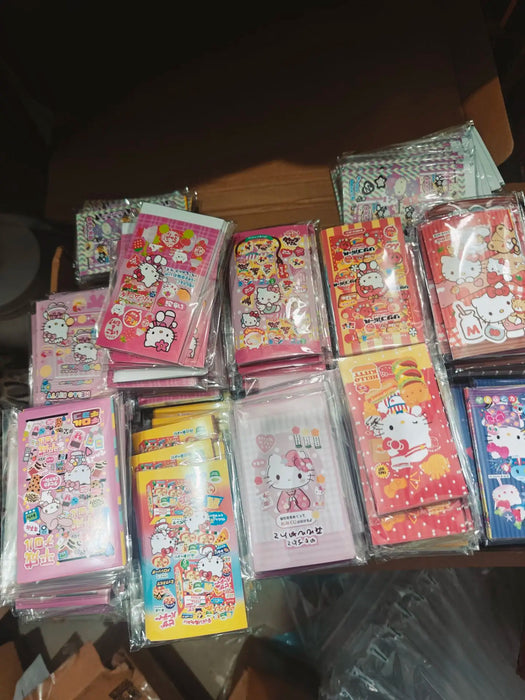 Kawaii Hello Kitty Sealing Stickers - Cute Anime Sanrio Packaging Décor for Ages 8+ - Lacatang Shop