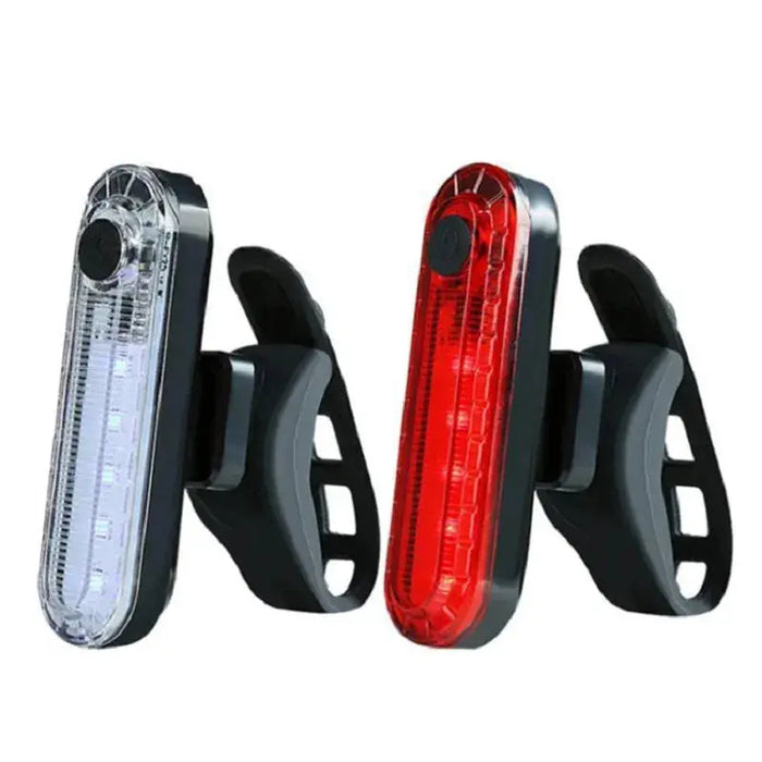 USB Rechargeable Red LED Bicycle Tail Light - Ultra Bright Rear Safety Light with 4 Modes for Night Cycling USB Rechargeable Red LED Bicycle Tail  - Ultra Bright Rear Safety   Lacatang Shop Lacatang Shop 