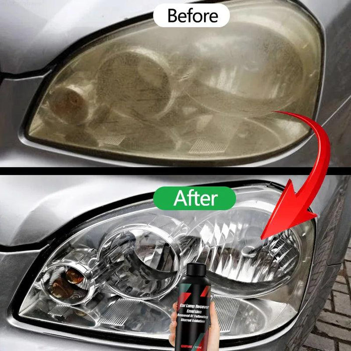 Car Light Restorative Liquid Removing Oxidation Dirt Portable - Lacatang Shop