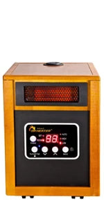 Infrared Heater Portable Space Heater, Original, 1500-Watt, Cherry (Pack of 1) Infrared Heater Portable Space Heater, Original, 1500-Watt, Cherry   Lacatang Shop Lacatang Shop 