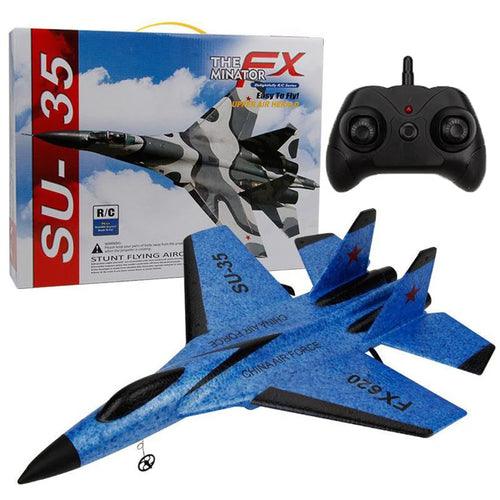 RC Foam Aircraft SU-35 Plane 2.4G Radio Control Glider Remote Control - Lacatang Shop