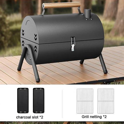 Outdoor Barbecue Stove Portable BBQ Charcoal Grill Oven - Lacatang Shop