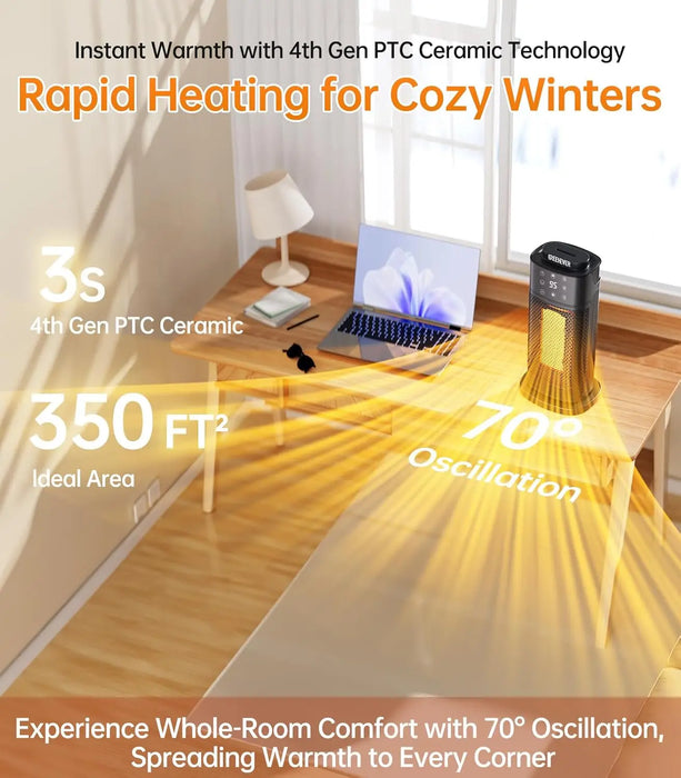 Space Heater Indoor with Humidifier: 2024 Upgraded PTC Electric Heaters for Indoor Use with Thermostat, 1500W Ceramic Heater 

2024 Upgraded Space Heater with Humidifier & Thermostat | 1500W PTC Electric Heater for Indoor Use   Lacatang Shop Lacatang Shop 