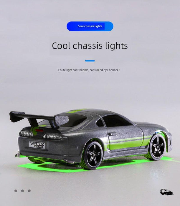 Turbo Racing 1:76 Miniature Full-Scale C71c72c73c74 Remote Control Electric Drift Sports Car Toy - Lacatang Shop