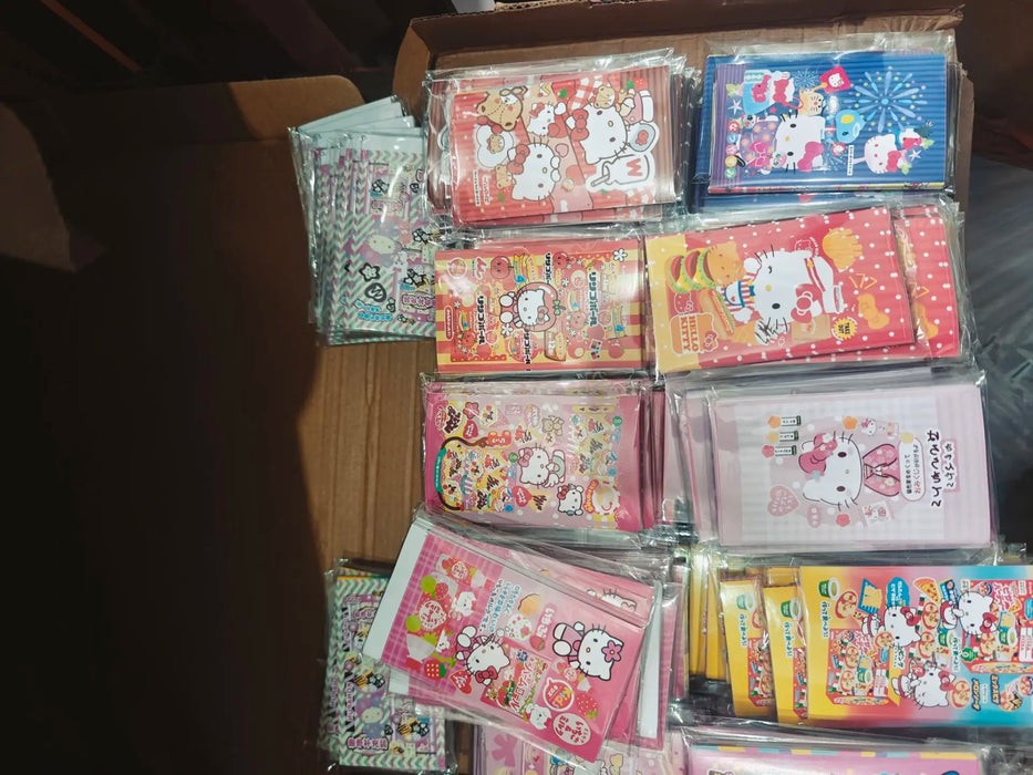 Kawaii Hello Kitty Sealing Stickers - Cute Anime Sanrio Packaging Décor for Ages 8+ - Lacatang Shop