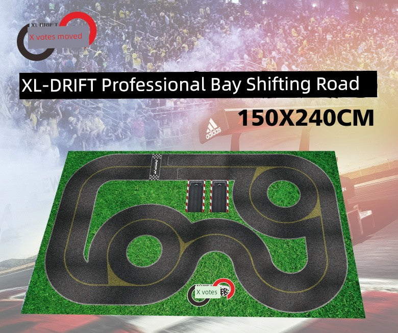 Jingshang Mini Drift Racing Track Professional PVC Play Map