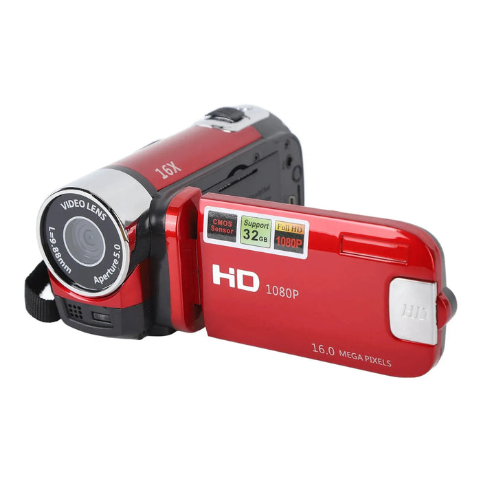 4K 48MP DV Camera 2.7in TFT Rotatable Screen 16x Digital Zoom Video Camera with USB Cable