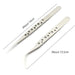 Electronics Industrial Tweezers Anti-static Curved Straight Tip - Lacatang Shop