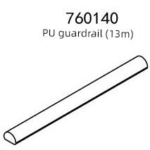 Illustration of a 13-meter PU guardrail designed for Lacatang Shop's Turbo Remote Control Drift Car Track for All Ages, product code 760140.