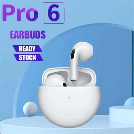 LS Pro 6 TWS Bluetooth Earphones - Mini Wireless Stereo Headset for Xiaomi & Android - Lacatang Shop