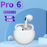 LS Pro 6 TWS Bluetooth Earphones - Mini In-Ear Stereo Sports Headset for Xiaomi and Android Devices