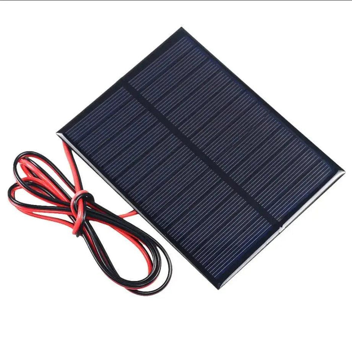 6V Solar Panel With 30 100 200CM Wire Mini Solar System DIY For - Lacatang Shop