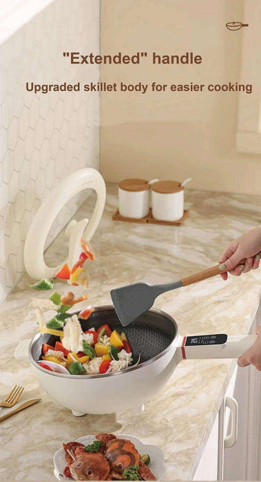 4.5L Smart Electric Wok Multi-function Electric Pot Reservation Steamer Non-stick Fry Pan Large Capacity Electric Hot Pot 220V - Lacatang Shop