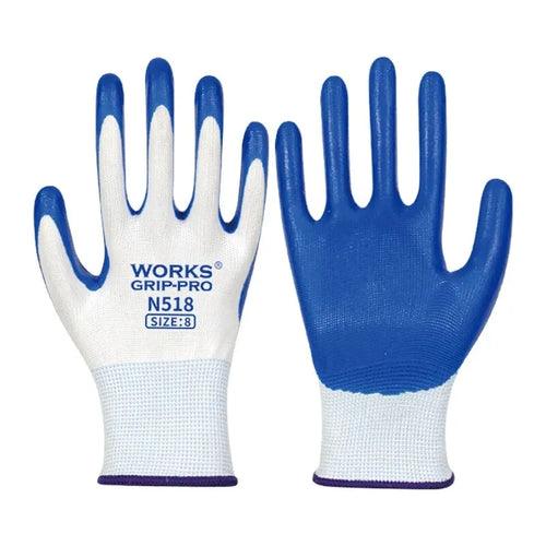 3 Pairs Of Non-slip Wear-resistant Breathable Nitrile Gloves - Lacatang Shop