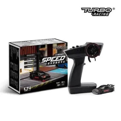 Turbo Racing 1:76 C64 C73 C72 C74 Drift Remote Control Car With Gyro - Lacatang Shop