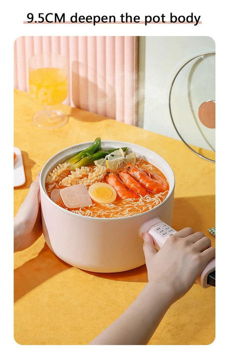 DMWD 1.8/2.5L Household Cooking Pot Electric Rice Cooker Mini Hot Pot Food Steamer Porridge Soup Pot Breakfast Maker Frying Pan - Lacatang Shop