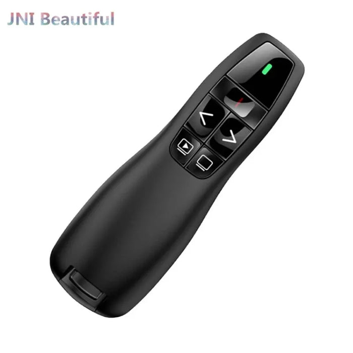 1PC 2.4Ghz USB Wireless Presenter Red Laser-Pen Pointer PPT Remote Control With Handheld Pointer For PowerPoint Presentation