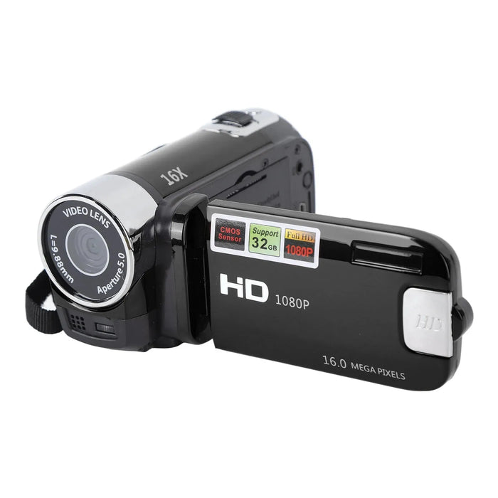 4K 48MP DV Camera 2.7in TFT Rotatable Screen 16x Digital Zoom Video Camera with USB Cable