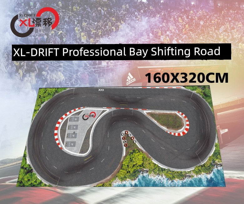 Jingshang Miniature Drift Racing Track Professional Artificial Terrain