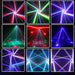 New LED Party Lights RGBW Dj Equipment Club Bar Dmx Stage Lighting RGB Christmas Party Disco Laser - Lacatang Shop