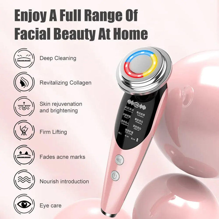 Lifting Device Microcurrent Skin Rejuvenation Facial Massager - Lacatang Shop