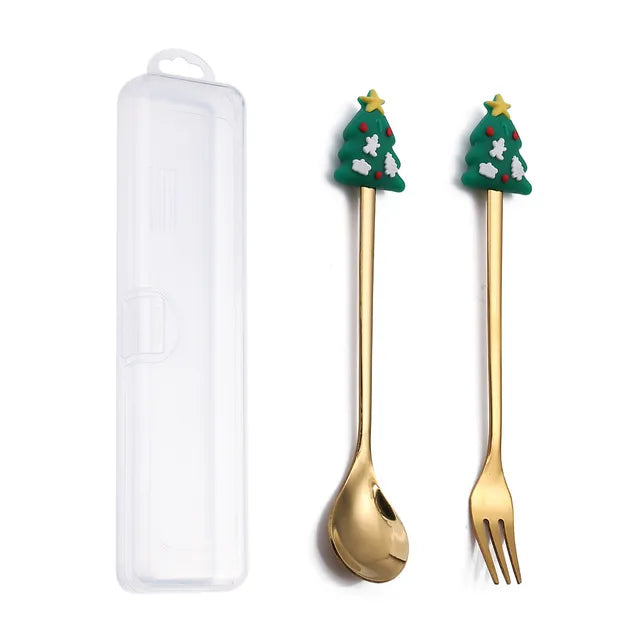 Festive Holiday Dining Cutlery Collection