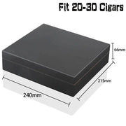 Cedar Wood Cigar Humidor Box Portable Travel Cigar Case W/ Humidifier Hygrometer Cigar Humidor Sigaren Box for Cigars