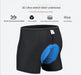 Men Women Cycling Shorts Bicycle Bike Underwear Pants with Sponge Gel 3D Padded - Lacatang Shop