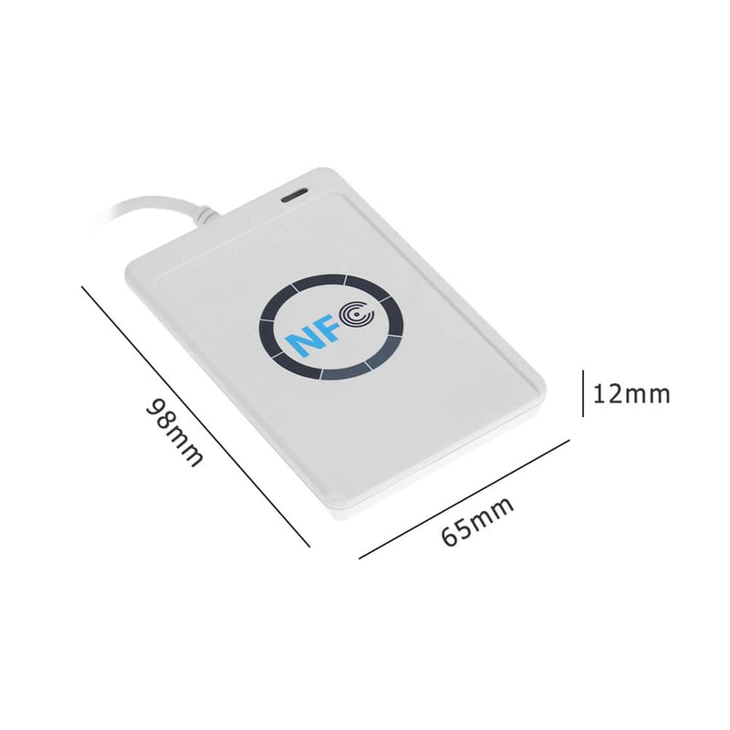 ACR122U Contactless Smart Reader Writer Plug and Play USB Device NFC Card Reader Writer for Access Control Electronic Ticketing - Lacatang Shop