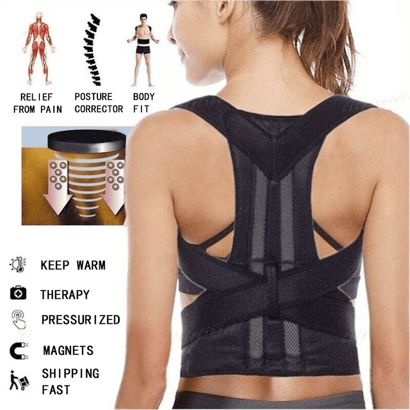 Adjustable Posture Corrector & Low Back Support Brace - Lacatang Shop