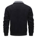 Winter Lapel Fleece Jacket With Pockets Warm Thicken Cotton Coat Men's Clothing - Lacatang Shop