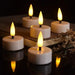 10/5Pcs Flickering LED Candle Battery Powered Flashing Light Flameless Candles Birthday Wedding Party Romantic Decoration Lamp - Lacatang Shop