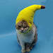 Funny Cute Pet Cat Costume Banana Cap Hat for Cat Dog Halloween Christmas Clothes Fancy Dress Party Pet Clothes - Lacatang Shop