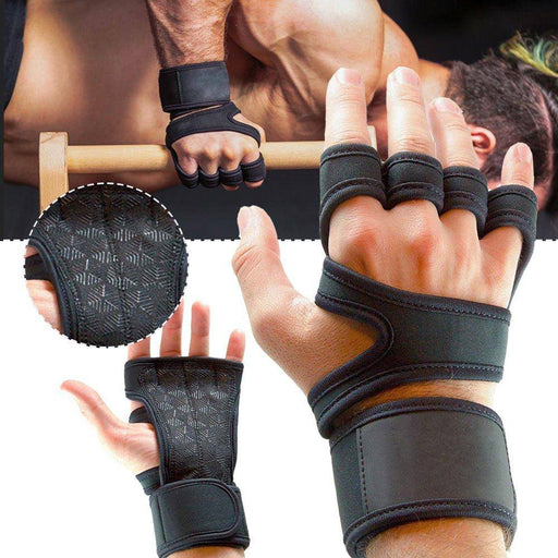 New 1 Pair Weight Lifting Training Gloves Women Men Fitness Sports - Lacatang Shop