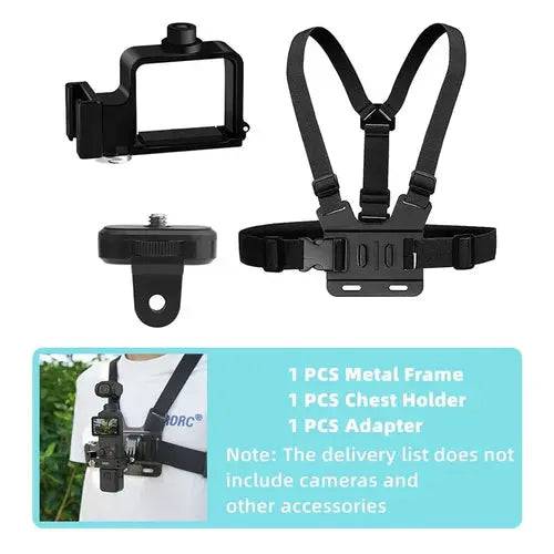 Expansion Adapter Mount Tripod for DJI OSMO Pocket 3,Backpack Clip - Lacatang Shop