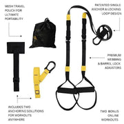 Suspension Training Band Fitness Strength Power Suspension Trainer 

Suspend Your Goals: Fitness Meets Strength with Suspension Training Bands  Other AliExpress Lacatang Shop 