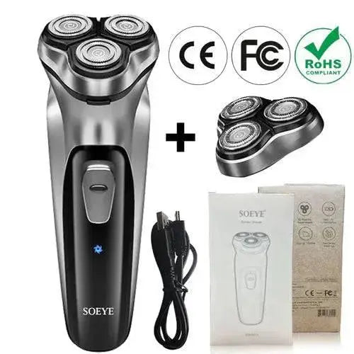 Men's Electric Shaver For Men Shaving Machine SOEYE Beard Trimmer 3D #
Advanced Men's Electric Shaver + Beard Trimmer - SOEYE Shaving Machine 3D Other AliExpress Lacatang Shop 