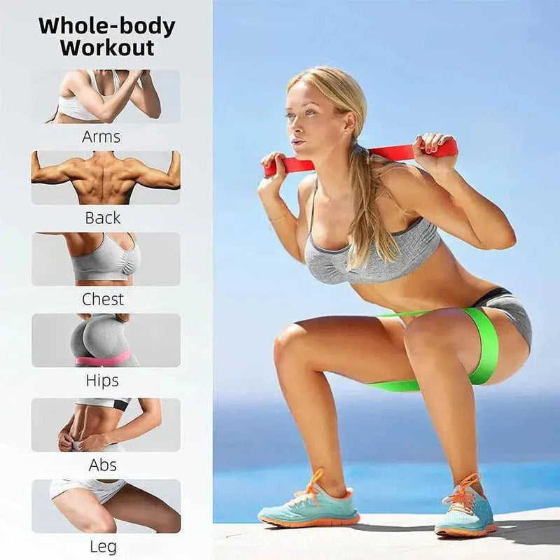Fitness Elastic Resistance Bands Home Training Yoga Sport Resistance Fitness Elastic Resistance Bands for Home Yoga & Strength Training Other AliExpress Lacatang Shop 