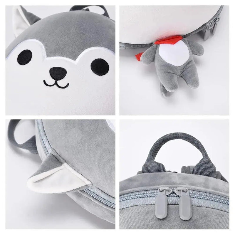 Animal Backpack Leash for Toddlers,Baby Harness Backpack for Kids,Child Backpack Walking Leash,Plush Backpack Harness,Cute Backpack Leash,Toddler Tether Backpack (Dog) - Lacatang Shop