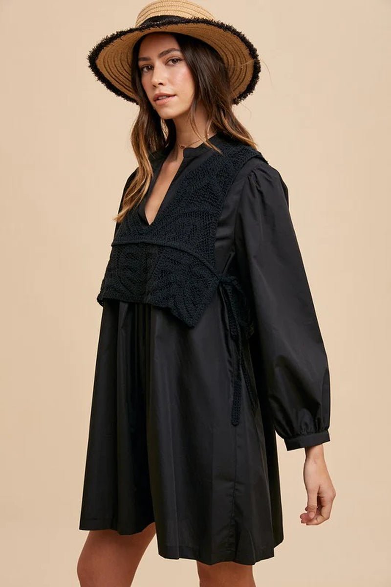 Annie Weave Vest Dress - Lacatang Shop