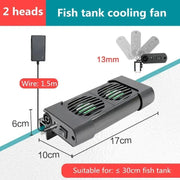 Aquarium Cooling Fan System for Fish Tanks – Multiple Fan Set Options to Lower Water Temperature – Ideal Marine Pond Accessories - Lacatang Shop