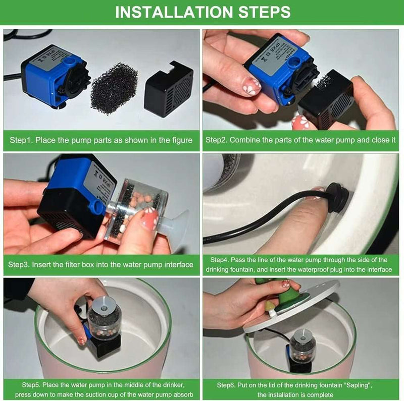 Automatic Ceramic Cat Water Fountain - 1.5L Pet Dispenser - Lacatang Shop