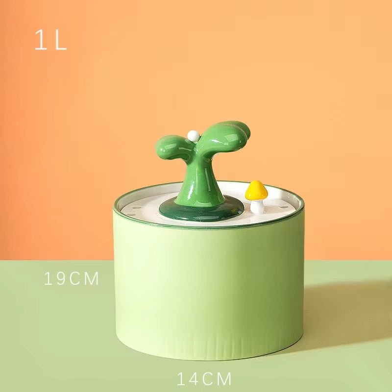 Automatic Ceramic Cat Water Fountain - 1.5L Pet Dispenser - Lacatang Shop