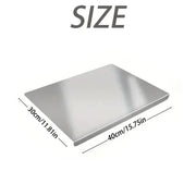 Titanium Metal Cutting Board 40X30Cm/40X50Cm/40X60Cm Durable Large Kitchen Chopping Block for Meat Fruit Vegetables Baking Easy Clean Daily Use