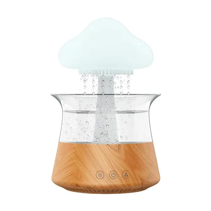 Relax Cloud Rain Diffuser: Ultrasonic Aromatherapy Humidifier with Colorful Lamp - Lacatang Shop