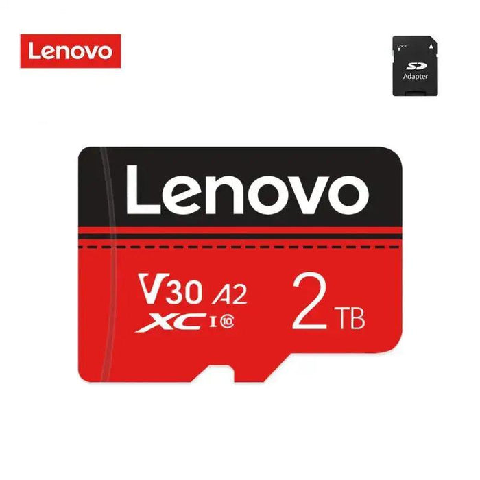 Lenovo SD Card 2TB High Speed Memory Card 512GB 1TB Large Capacity Storage Device Sd Memory Card For Phones/Computers/Cameras - Lacatang Shop