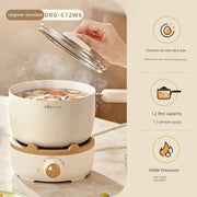 Bear Split Electric Caldron Dormitory Students Pot For Home Multi - Functional Milk Pot Cooking Noodle Pot Small Electric Pot Electric Food Warmer - Lacatang Shop