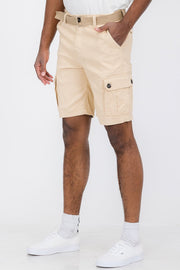Belted Cargo Shorts for Men - Stylish and Functional Summer Wear